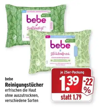 Wasgau Bebe Reinigungstücher Angebot