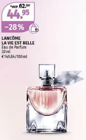 Müller Lancome La vie est Belle 30ml Angebot