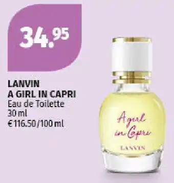 Müller Lanvin a Girl in Capri 30ml Angebot