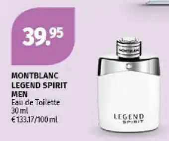 Müller Montblanc Legend Spirit Men 30ml Angebot