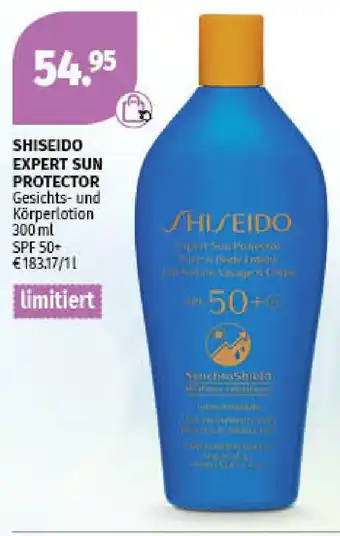 Müller Shiseido Expert Sun Protector 300ml Angebot