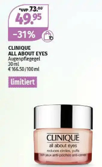 Müller Clinique All About Eyes 30ml Angebot