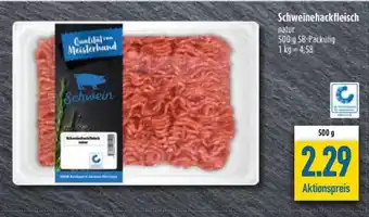 diska Schweinehackfleisch 500g Angebot