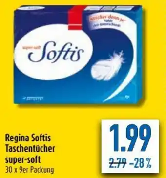 diska Regina Softis Taschentücher super soft Angebot