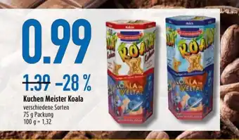 diska Kuchen Meister Koala 75g Angebot