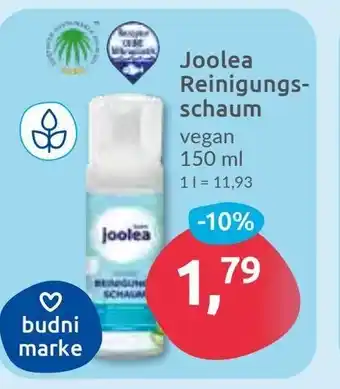 Budni Joolea Reinigungsschaum 150ml Angebot