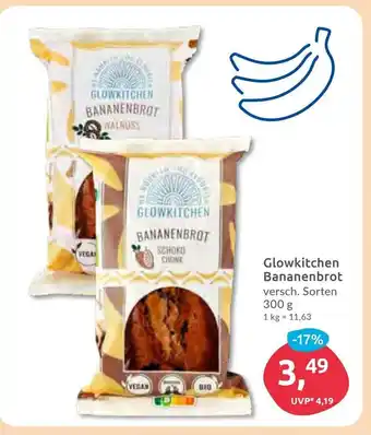 Budni Glowkitchen Bananenbrot 300g Angebot