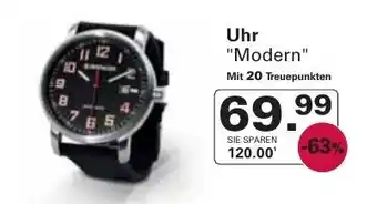 WEZ Uhr ,,Modern" Angebot