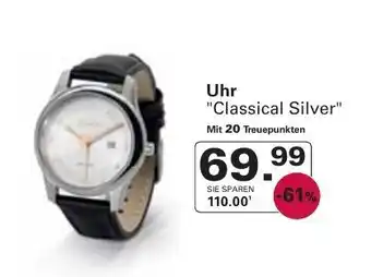 WEZ Uhr ,,Classical Silver" Angebot