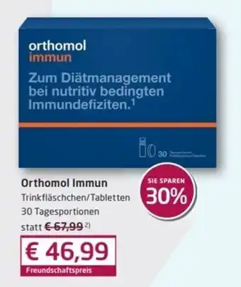 Sabelus XXL Orthomol Immun 30st Angebot