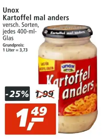 mein real Unox Kartoffel mal anders 400 ml Angebot
