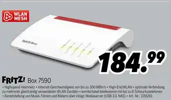 MEDIMAX Fritz! Box 7590 Angebot