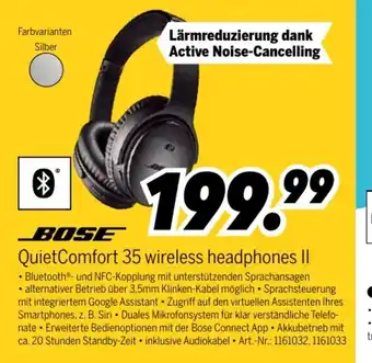 MEDIMAX Bose QuietComfort 35 wireless headphones II Angebot