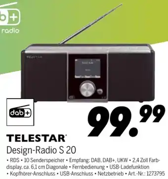 MEDIMAX Telestar Design Radio S 20 Angebot