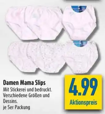 diska Damen Mama Slips Angebot