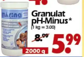 Wreesmann Granulat PH Minus 2000g Angebot