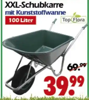 Wreesmann XXL Schubkarre mit Kunststoffwanne Angebot