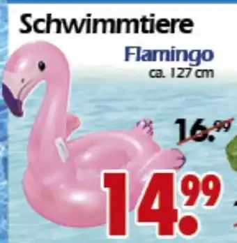 Wreesmann Schwimmtiere Flamingo Angebot