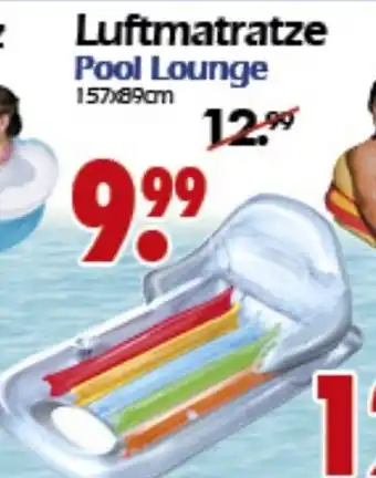 Wreesmann Luftmatratze Pool Lounge Angebot