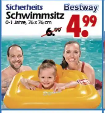 Wreesmann Bestway Sicherheits Schwimmsitz Angebot