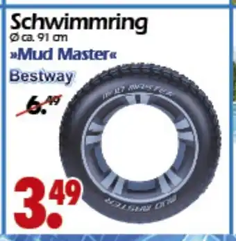 Wreesmann Bestway Schwimmring Mud Master Angebot