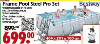 Wreesmann Bestway Frame Pool Steel Pro Set Angebot