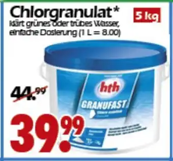 Wreesmann Chlorgranulat Angebot