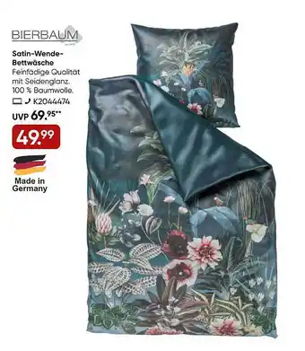 HEM Expert Bierbaum satin-wende-bettwäsche Angebot