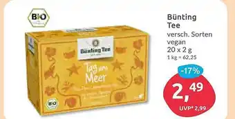 Budni Bünting tee Angebot