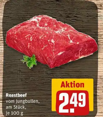 REWE Roastbeef 100g Angebot