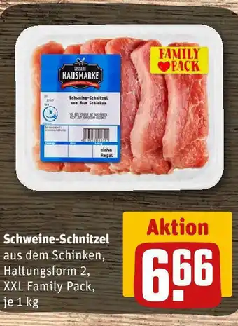 REWE Schweine-Schnitzel 1kg Angebot