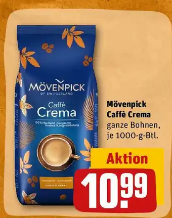 REWE Movenpick Caffe Crema 1kg Angebot