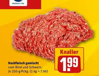 REWE Hackfleisch gemischt 250g Angebot