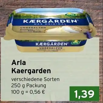 CAP Markt Arla Kaergarden 250g Angebot