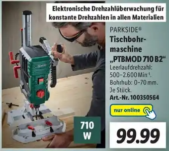 Lidl Parkside Tischbohrmaschine PTBMOD 710 B2 Angebot