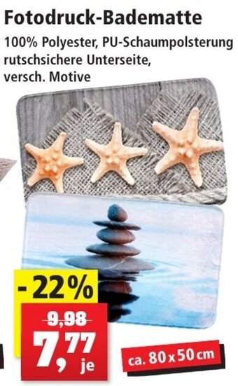 Thomas Philipps Fotodruck Badematte Angebot