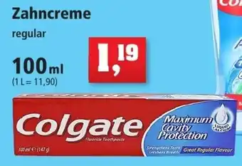 Thomas Philipps Colgate Zahncreme 100 ml Angebot