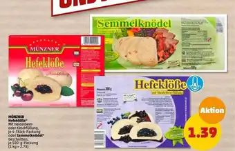 PENNY Münzner hefeklöße oder semmelknödel Angebot