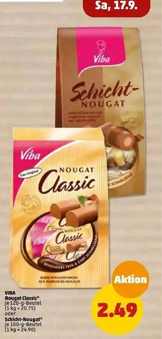 PENNY Viba nougat classic oder schicht-nougat Angebot