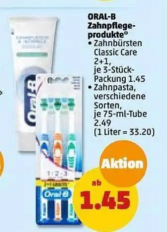 PENNY Oral-b zahnpflegeprodukte Angebot