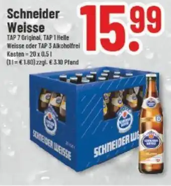 trinkgut Schneider Weisse 20x0,5L Angebot