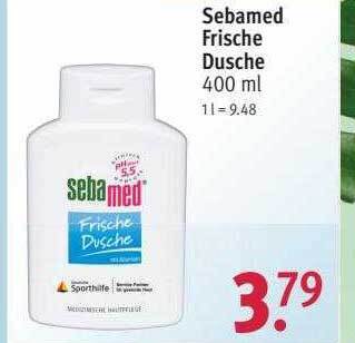 Rossmann Sebamed frische dusche Angebot