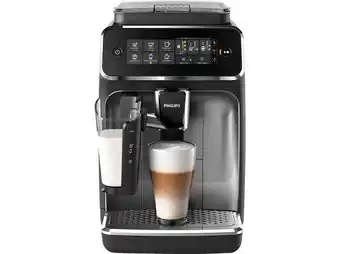 MediaMarkt Philips ep3246/703200 lattego kaffeevollautomat schwarz/silber lackiert Angebot