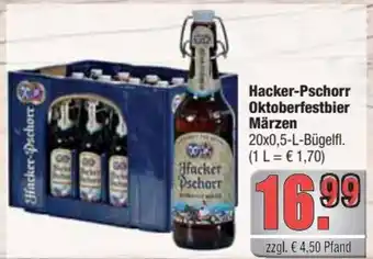 Profi Getränke Hacker Pschorr Oktoberfestbier Märzen 20x0,5 L Angebot