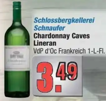 Profi Getränke Schlossbergkellerei Schnaufer Chardonnay Caves Lineran 1 L-Fl. Angebot