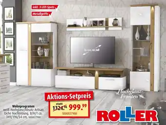 ROLLER Wohnprogramm Angebot