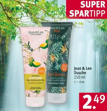 Rossmann Jean & len dusche Angebot