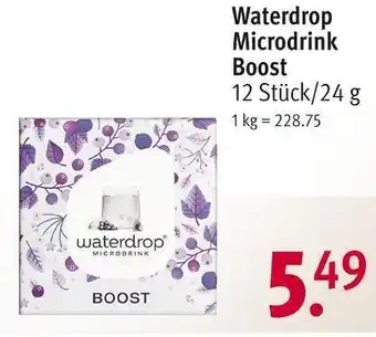 Rossmann Waterdrop microdrink boost Angebot