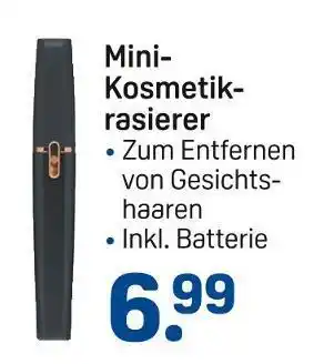 Rossmann Mini-kosmetikrasierer Angebot