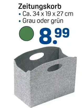 Rossmann Zeitungskorb Angebot